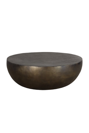 Round Antique Bronze Coffee Table by Splendido Cale