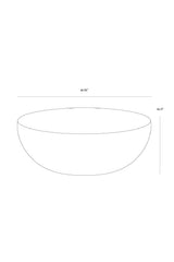 Modern European furniture - Round Antique Bronze Coffee Table - www.oroa.com