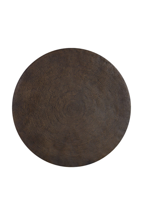 Modern European furniture - Round Antique Bronze Coffee Table - www.oroa.com