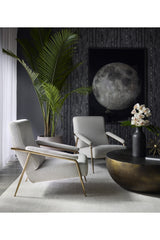 Modern European furniture - Round Antique Bronze Coffee Table - www.oroa.com