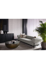 Modern European furniture - Round Antique Bronze Coffee Table - www.oroa.com