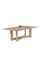 Modern European furniture - Light Washed Oak Dining Table  - www.oroa.com