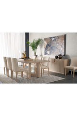 Modern European furniture - Light Washed Oak Dining Table  - www.oroa.com