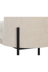Modern European furniture - Textured Fabric Dining Chair - www.oroa.com