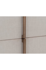 Modern European furniture - Leather-Look 2-Drawer Nightstand - www.oroa.com