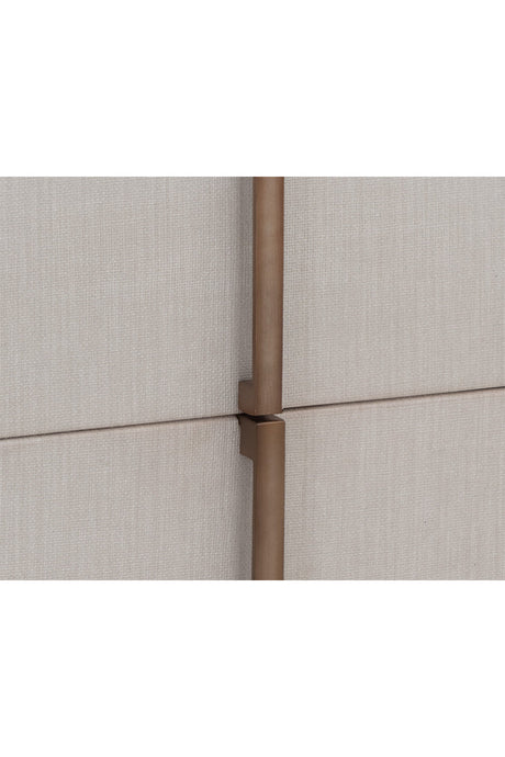 Modern European furniture - Leather-Look 2-Drawer Nightstand - www.oroa.com