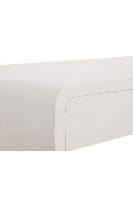 Modern European furniture - Curved Wood Desk - www.oroa.com
