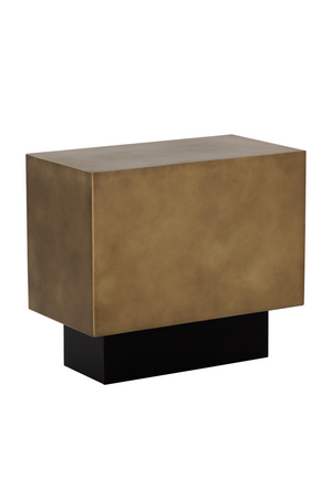 Rectangular Brass Side Table | Splendido Blakely | Oroa.com