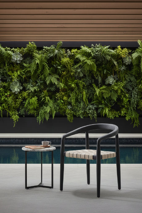 Woven Seat Indoor/Outdoor Dining Chair | Splendido Cayman | Oroa.com