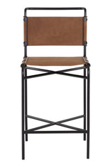 Modern European furniture - Classic Leather Counter Stool - www.oroa.com