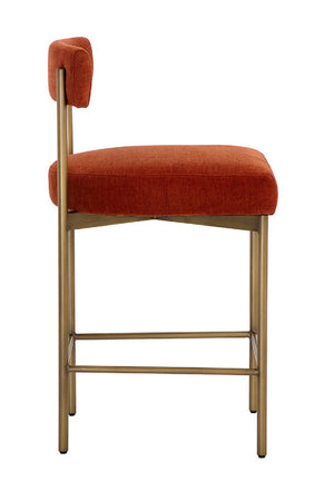 Low Back Fabric Counter Stool | Splendido Seneca | Oroa.com