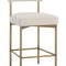 Modern European furniture - Low Back Fabric Counter Stool - www.oroa.com