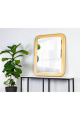 Modern European furniture - Gold Framed Wall Mirror - www.oroa.com