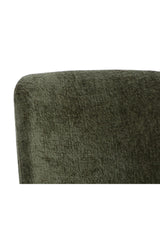 Modern European furniture - Green Fabric Dining Chairs (2) - www.oroa.com