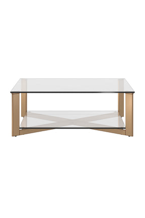 Square Glass Coffee Table by Splendido Xavier