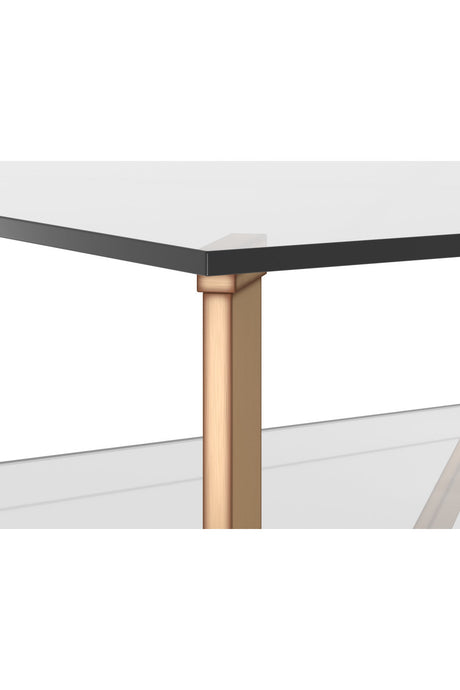 Modern European furniture - Square Glass Coffee Table - www.oroa.com