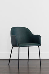 Modern European furniture - Leather Look Dining Armchair - www.oroa.com