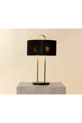 Modern European furniture - Drum Shade Table Lamp - www.oroa.com