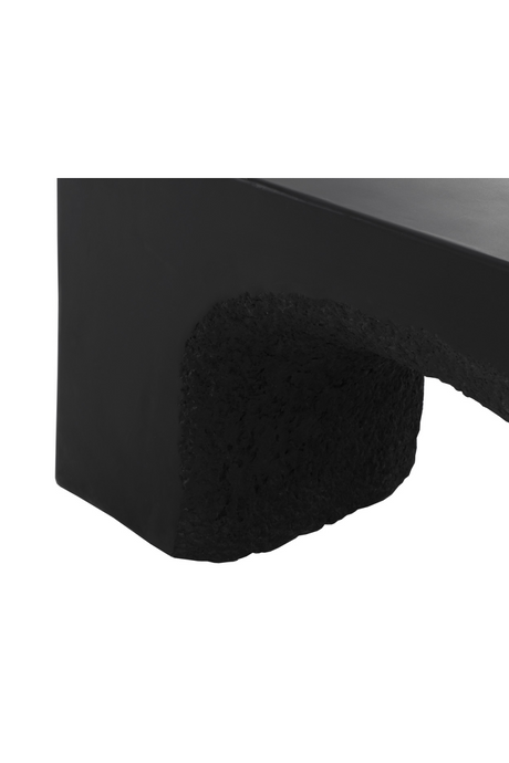Modern European furniture - Textured Concrete Bench - www.oroa.com