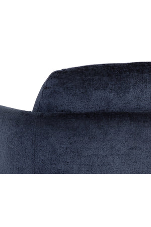 Modern European furniture - Gold Base Swivel Lounge Chair - www.oroa.com