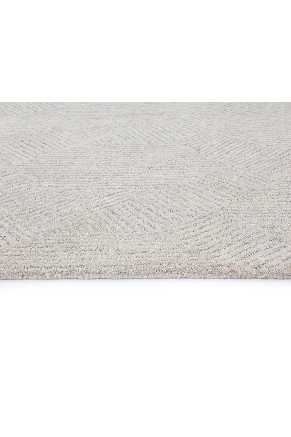 Gray Hand-tufted Area Rug | Splendido Calais | Oroa.com