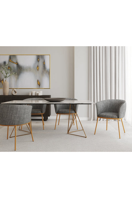 Modern European furniture - Gray Hand-tufted Area Rug - www.oroa.com