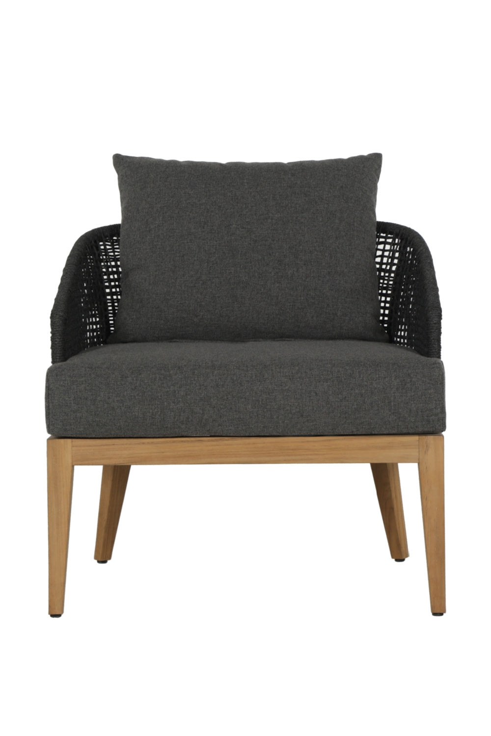 Modern European furniture - Weave Back Indoor/Outdoor Lounge Chair - www.oroa.com