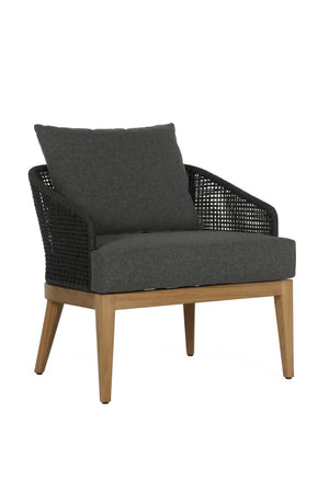 Modern European furniture - Weave Back Indoor/Outdoor Lounge Chair - www.oroa.com