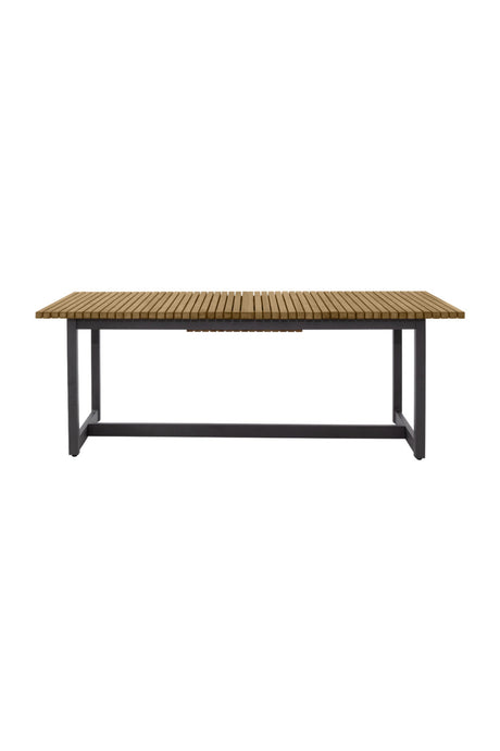 Modern European furniture - Teak Indoor/Outdoor Extendable Dining Table  - www.oroa.com