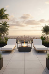 Modern European furniture - Natural Teak Sun Indoor/Outdoor Lounger - www.oroa.com