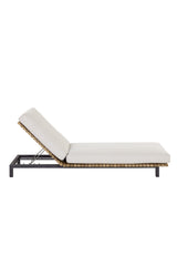 Modern European furniture - Natural Teak Sun Indoor/Outdoor Lounger - www.oroa.com