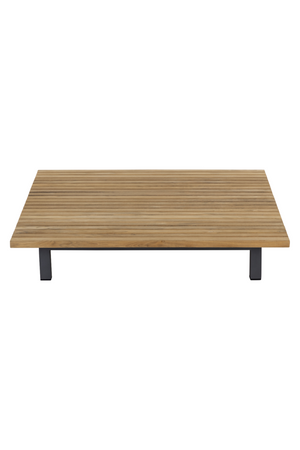 Slatted Teak Indoor/Outdoor Coffee Table | Splendido Geneve | Oroa.com