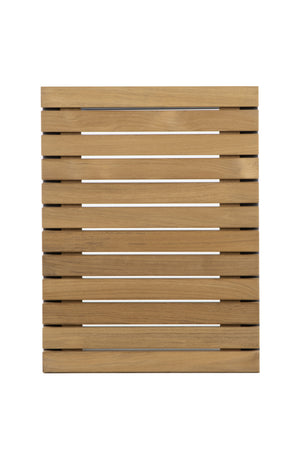 Modern European furniture - C-Shaped Teak Indoor/Outdoor End Table - www.oroa.com