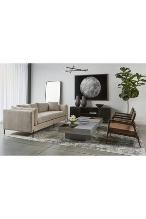 Modern European furniture - Black Metal Storage Cabinet - www.oroa.com