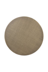 Modern European furniture - Antique Brass Marble Bistro Table - www.oroa.com