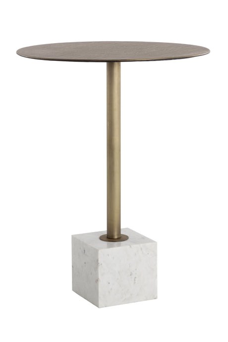 Marble Round Bar Table | Splendido Kata | Oroa.com