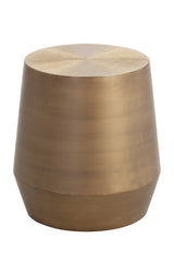 Modern European furniture - Etched Aluminum End Table - www.oroa.com