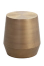 Modern European furniture - Etched Aluminum End Table - www.oroa.com
