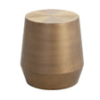 Etched Aluminum End Table by Splendido Creed Side Table, alternate view 2