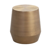 Etched Aluminum End Table by Splendido Creed Side Table, alternate view 2