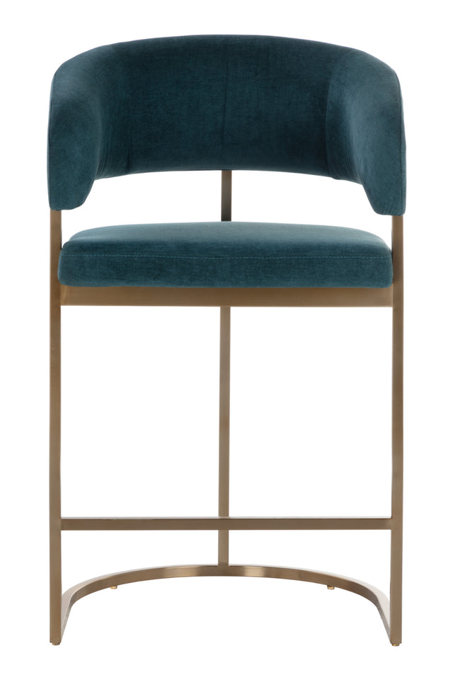Blue Cantilevered Counter Stool | Splendido Marris | Oroa.com