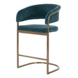 Blue Cantilevered Counter Stool by Splendido Marris, alternate view 3
