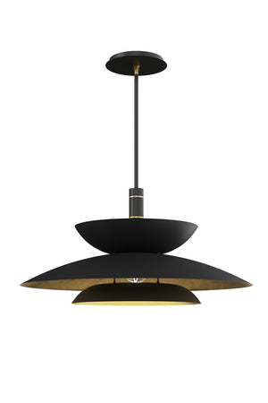 Black Tiered Pendant Light | Splendido Timea | Oroa.com