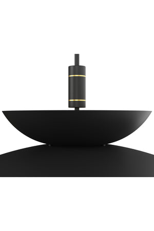 Black Tiered Pendant Light | Splendido Timea | Oroa.com