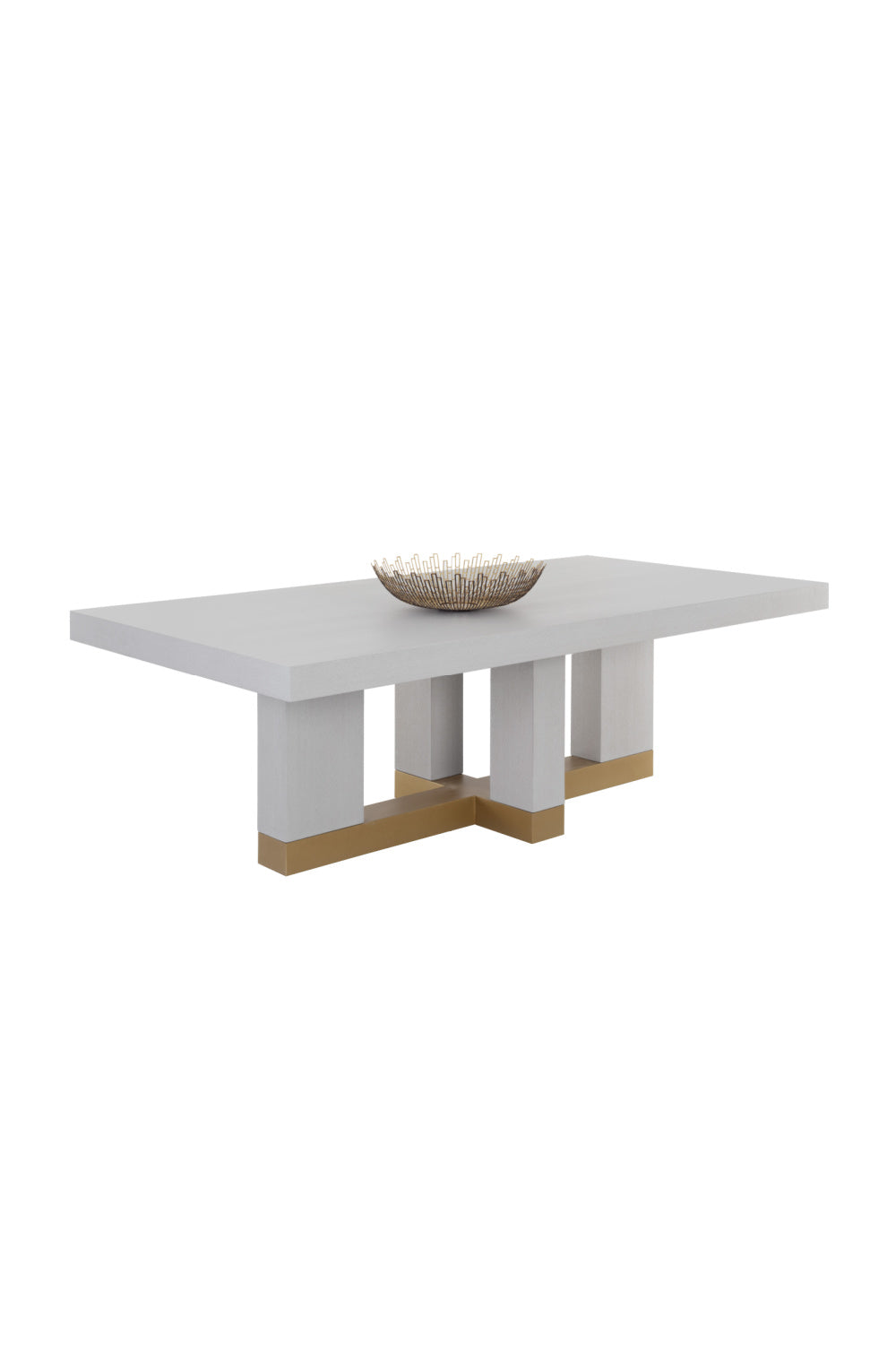 Gray Wood Veneer Dining Table | Splendido Greco | Oroa.com