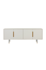 Modern European furniture - 4-Door Cream Modern Sideboard - www.oroa.com