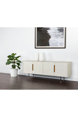   Modern European furniture - 4-Door Cream Modern Sideboard - www.oroa.com | Oroa.com