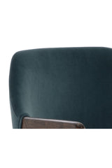 Modern European furniture - Smoked Acacia Frame Dining Chair - www.oroa.com