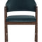 Modern European furniture - Smoked Acacia Frame Dining Chair - www.oroa.com