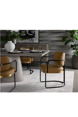 Modern European furniture - Gray Indoor/Outdoor Dining Table - www.oroa.com